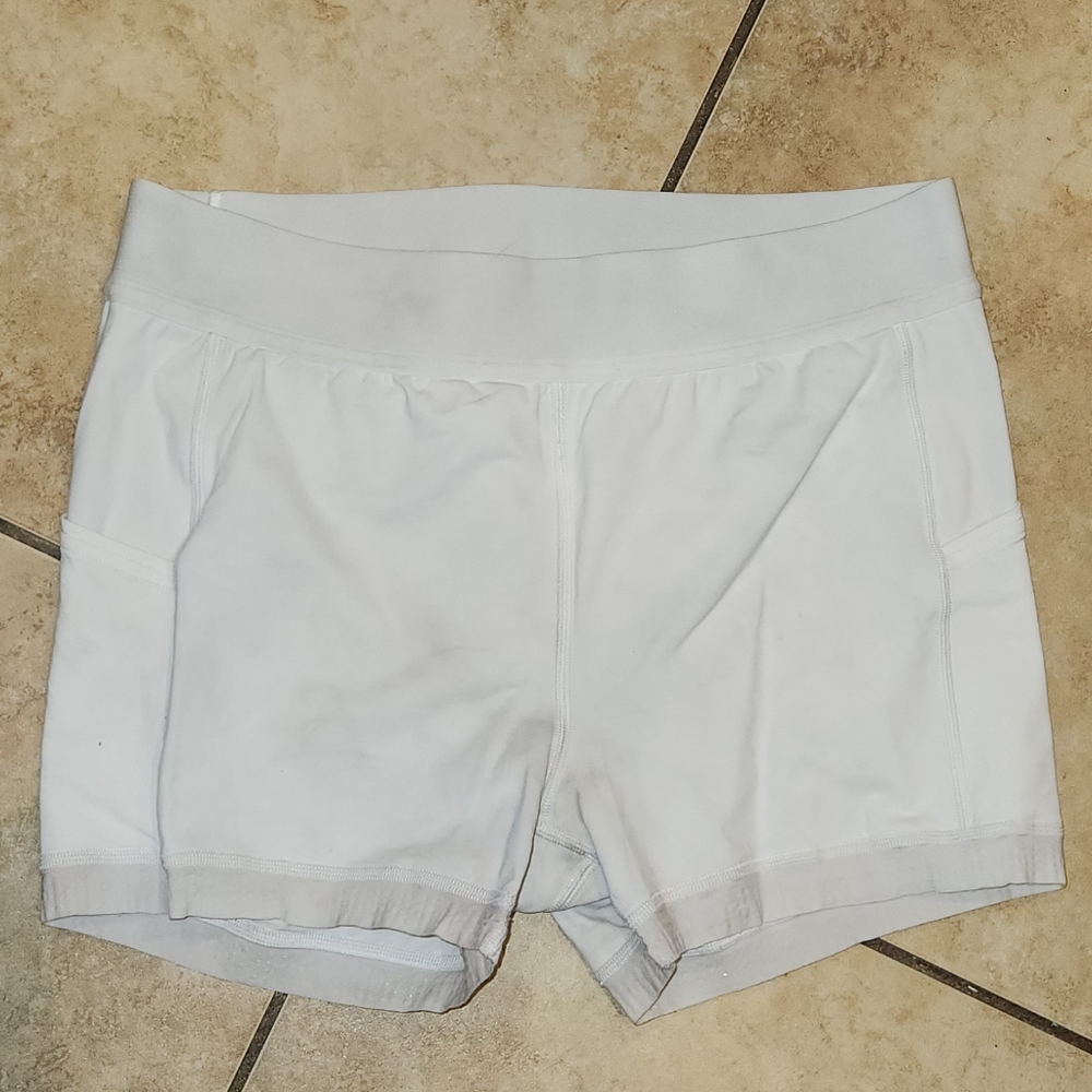 lululemon athletica White Athletic Shorts